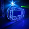 DJ booth truss ovaal  incl. LED verlichting