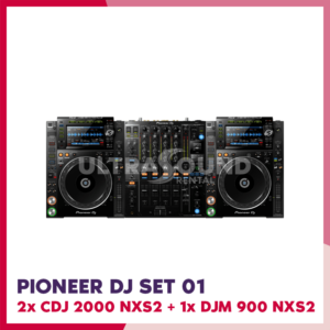 Pioneer dj set 01 2x cdj 2000 nx52 + 1x DJM 900 NX52