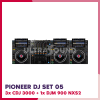 Pioneer Dj set 05: 3x CDJ 3000 + 1x DJM 900 NX52