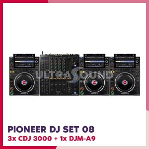 Pioneer DJ set 08 (3x CDJ 3000 + DJM-A9)