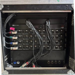 Elation Node Rack 2 (1x Elation Node, 4x Showtec DMX Splitter 3p & 5p)