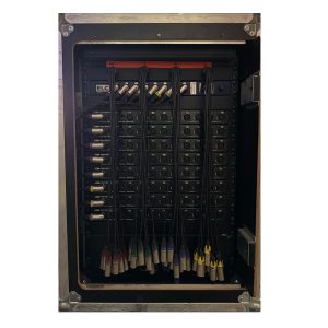 ELC dmXLAN Node Rack (1x ELC Node, 8x RDM Splitter 3p & 5p)