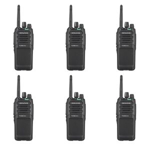 Kenwood TK-3701D Portofoon (Set van 6)
