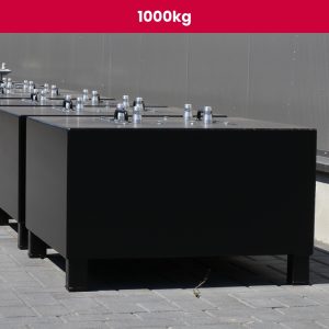 Ballastbak 1000kg 80x80x71cm compatible met Prolyte H30V truss