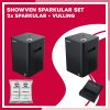 2x Showven Sparkular inclusief vulling, controller en bekabeling
