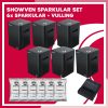 6x Showven Sparkular inclusief vulling, controller en bekabeling