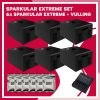 6x Sparkular Extreme inclusief vulling, controller en bekabeling