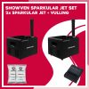 2x Showven Sparkular JET inclusief vulling, controller en bekabeling