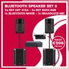 Bluetooth Speaker Set 6: 2x RCF Art 312A + 2x RCF 8003-AS + Bluetooth Mixer en Draadloze Microfoon (tot 150 personen)