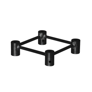 Prolyte H40V vierkant Box corner mount rack 7.5cm  BLACK