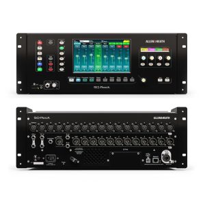 Allen & Heath SQ-Rack Mixer | 16 IN, 12 OUT
